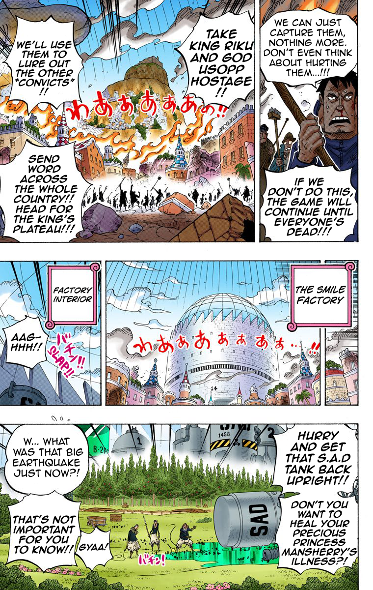 One Piece (Official Colored) Chapter 753 page 14 - 
