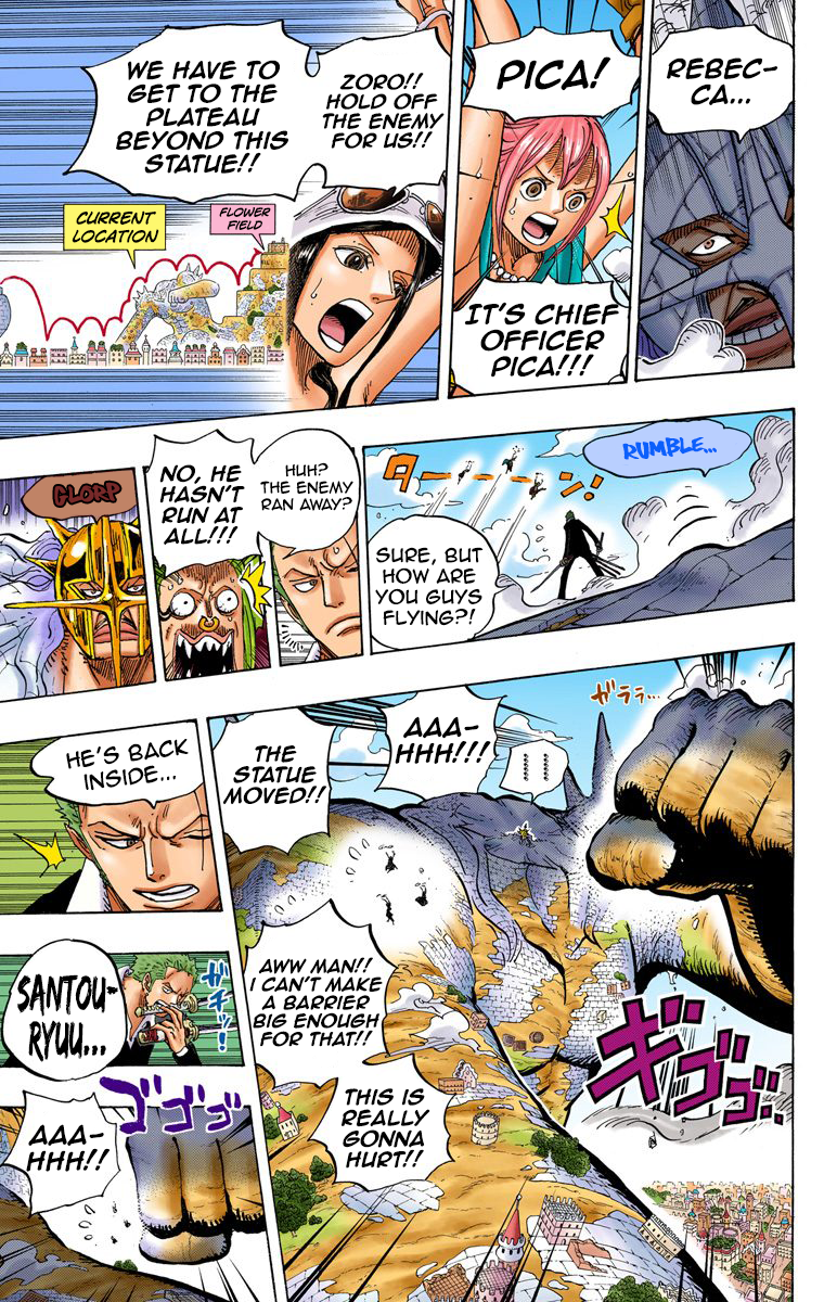 One Piece (Official Colored) Chapter 754 page 15 - 