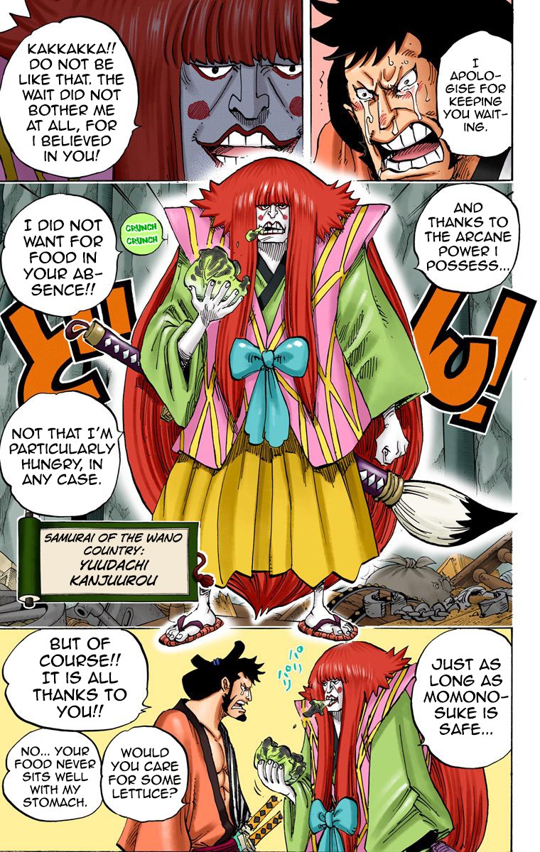 One Piece (Official Colored) Chapter 754 page 4 - 