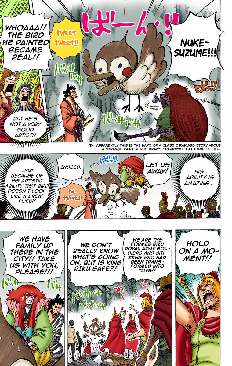 One Piece (Official Colored) Chapter 754 page 6 - 
