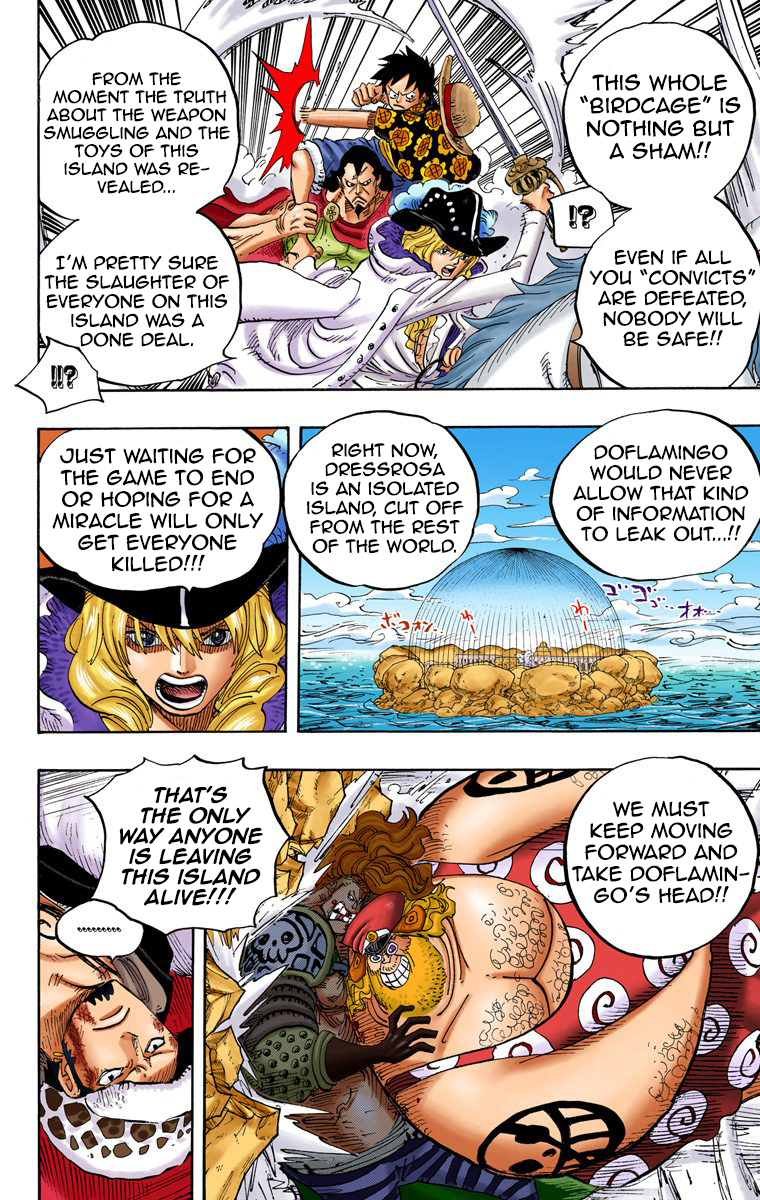 One Piece (Official Colored) Chapter 754 page 9 - 
