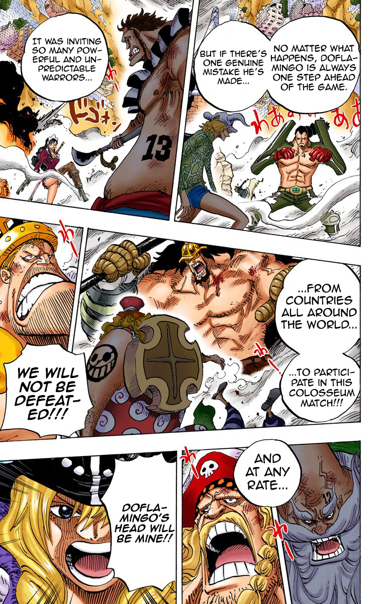 One Piece (Official Colored) Chapter 754 page 10 - 