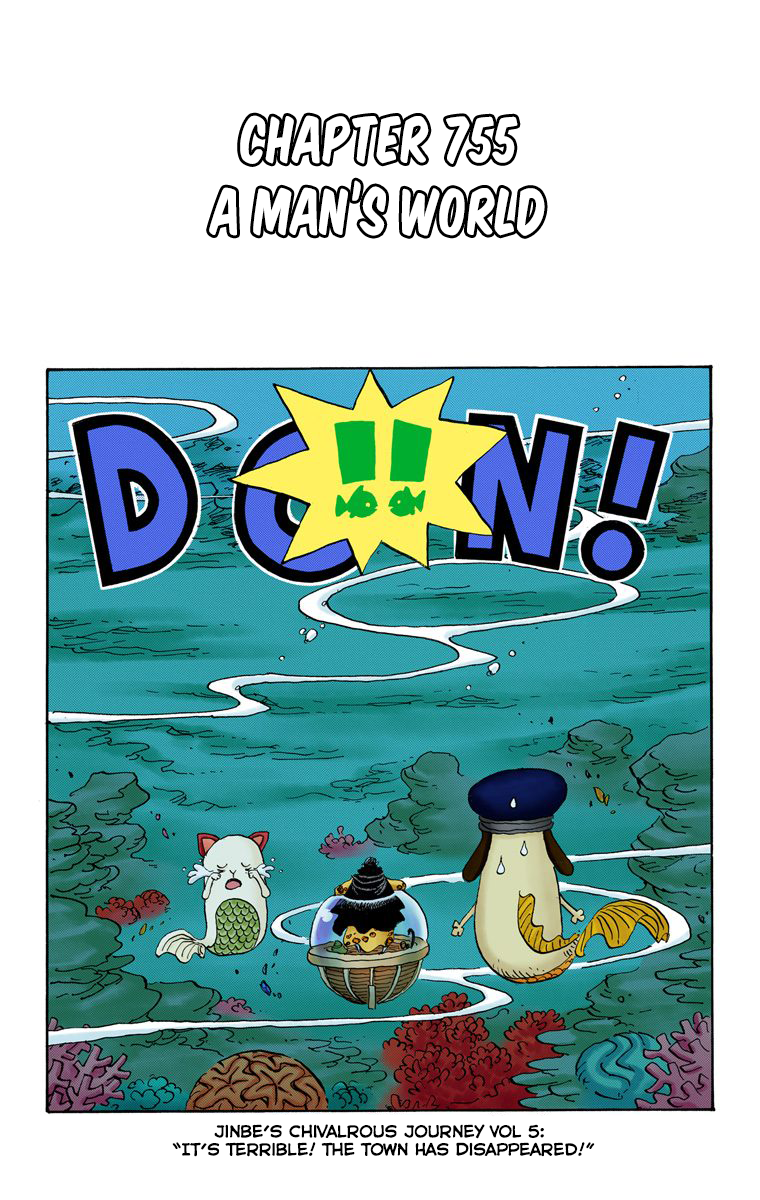 One Piece (Official Colored) Chapter 755 page 2 - 