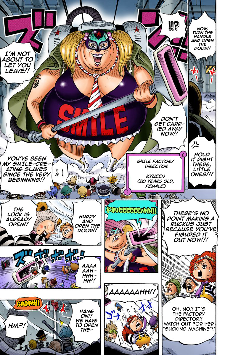 One Piece (Official Colored) Chapter 755 page 8 - 