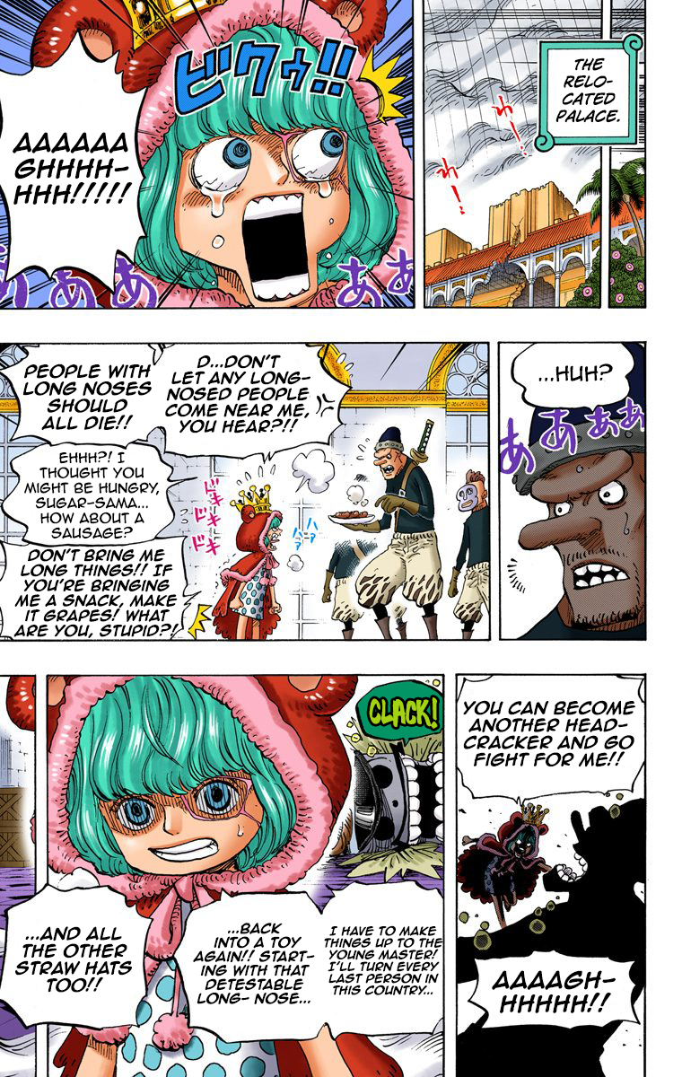 One Piece (Official Colored) Chapter 756 page 12 - 