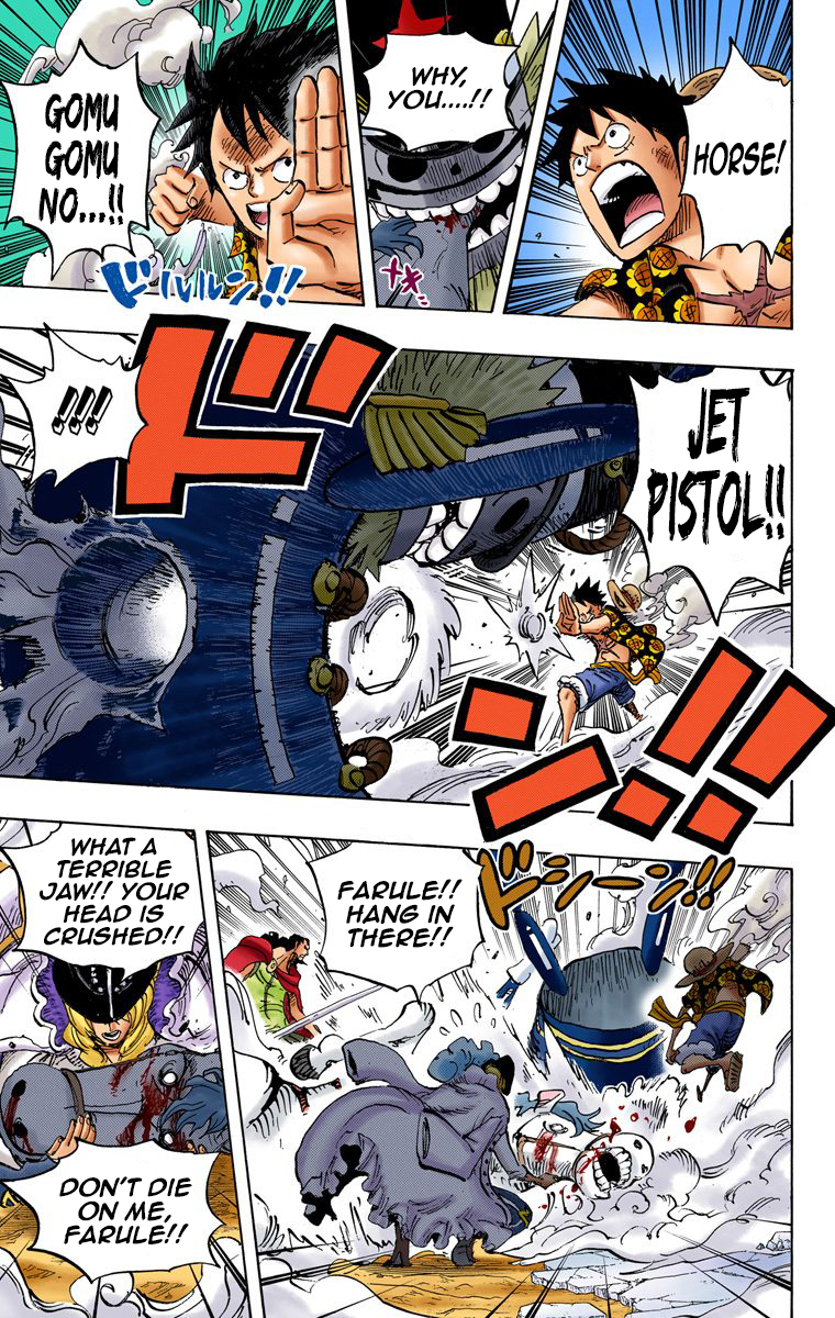 One Piece (Official Colored) Chapter 756 page 14 - 