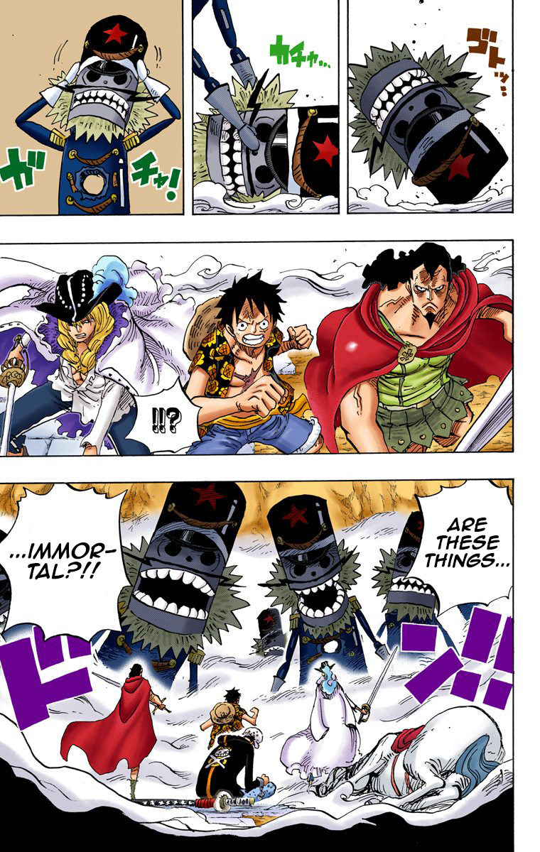 One Piece (Official Colored) Chapter 756 page 16 - 