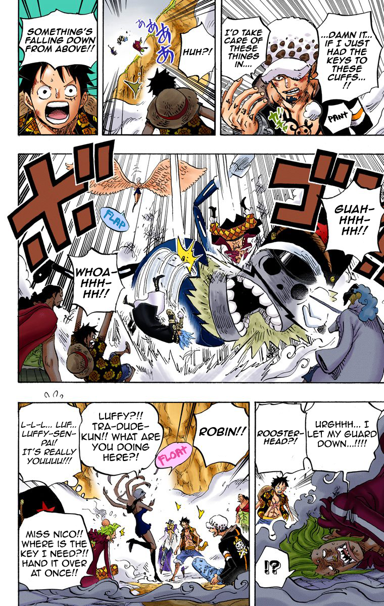 One Piece (Official Colored) Chapter 756 page 17 - 