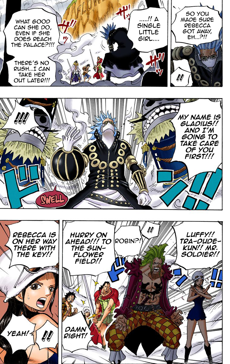 One Piece (Official Colored) Chapter 756 page 18 - 