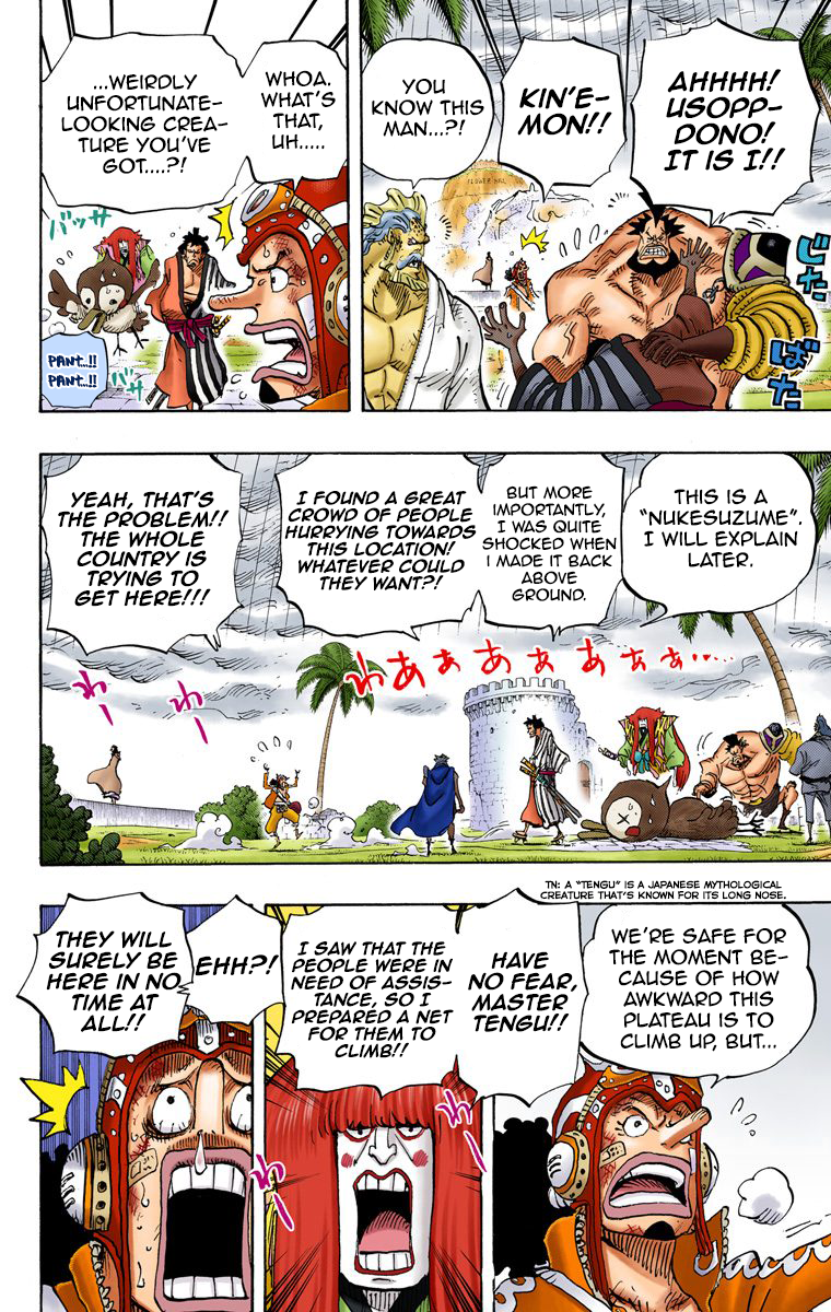 One Piece (Official Colored) Chapter 756 page 5 - 