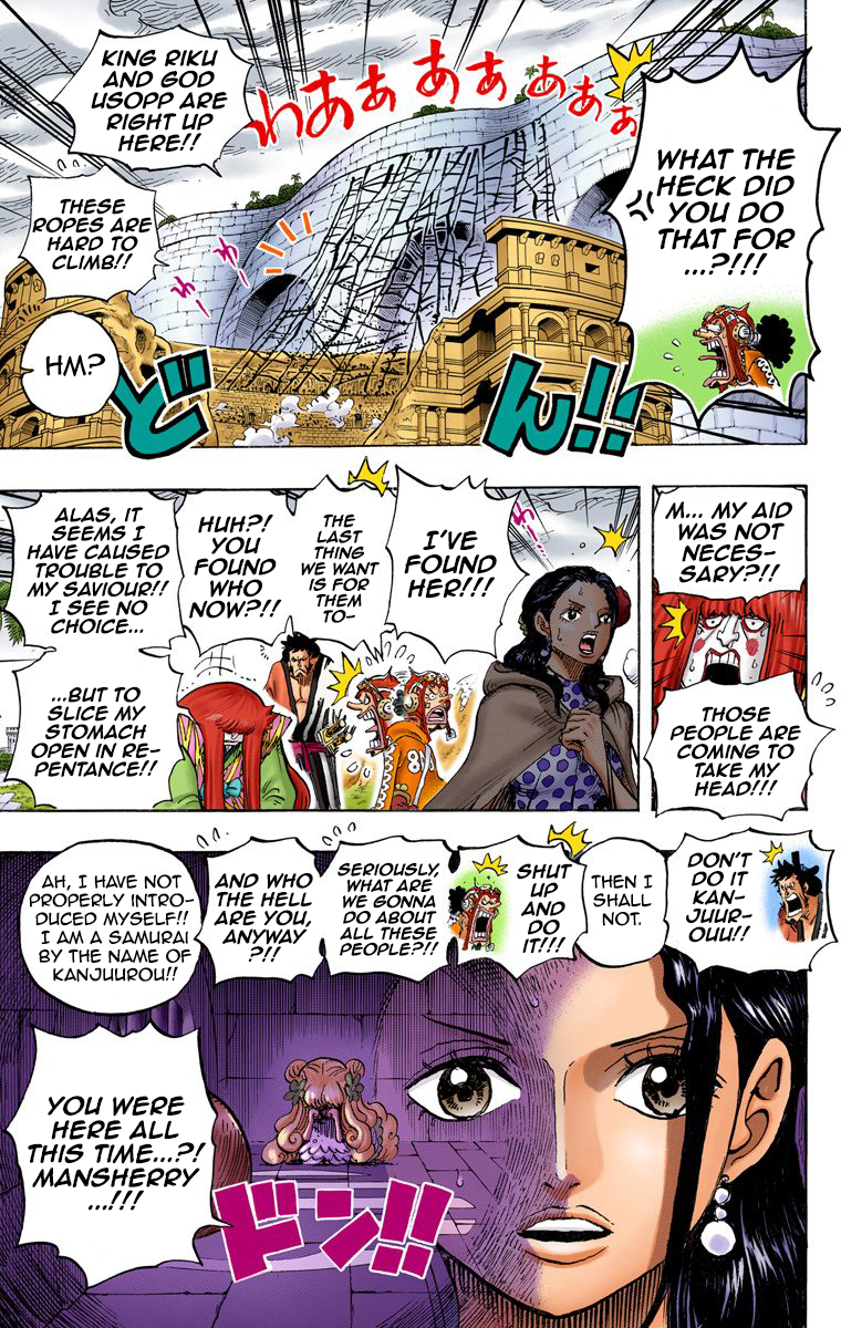 One Piece (Official Colored) Chapter 756 page 6 - 