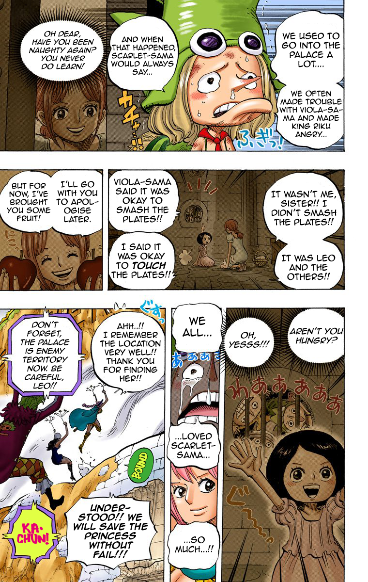One Piece (Official Colored) Chapter 756 page 8 - 