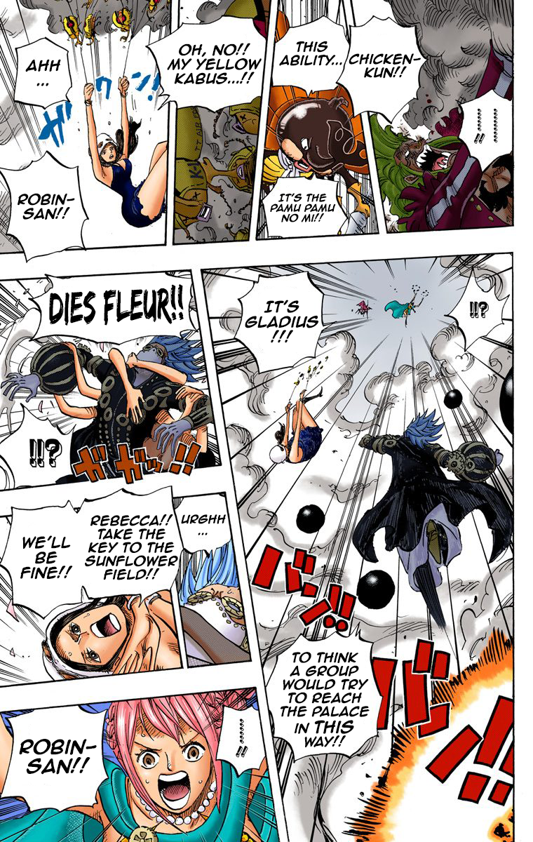 One Piece (Official Colored) Chapter 756 page 10 - 