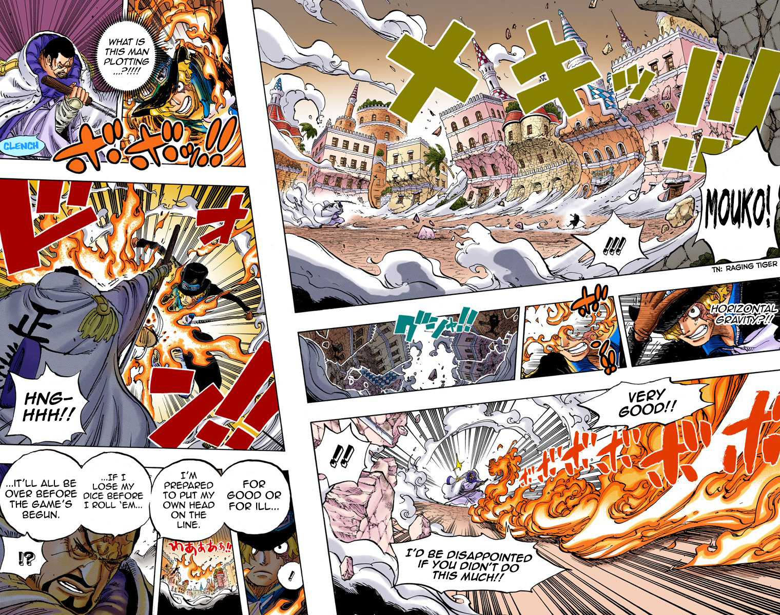One Piece (Official Colored) Chapter 757 page 11 - 