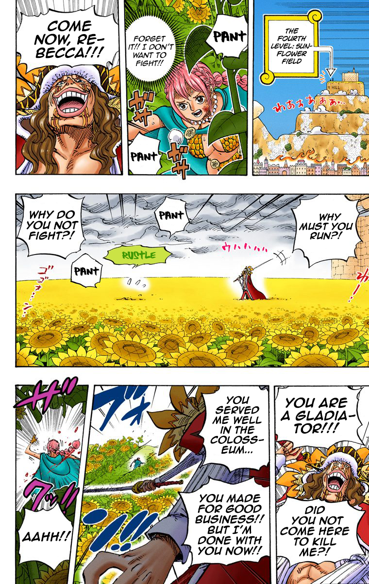 One Piece (Official Colored) Chapter 757 page 12 - 