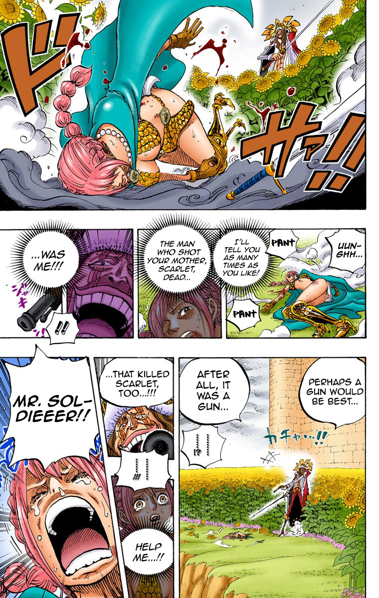 One Piece (Official Colored) Chapter 757 page 13 - 