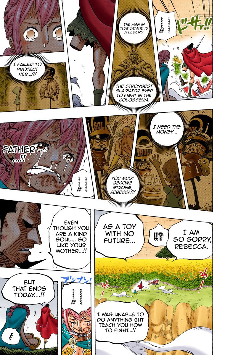 One Piece (Official Colored) Chapter 757 page 15 - 