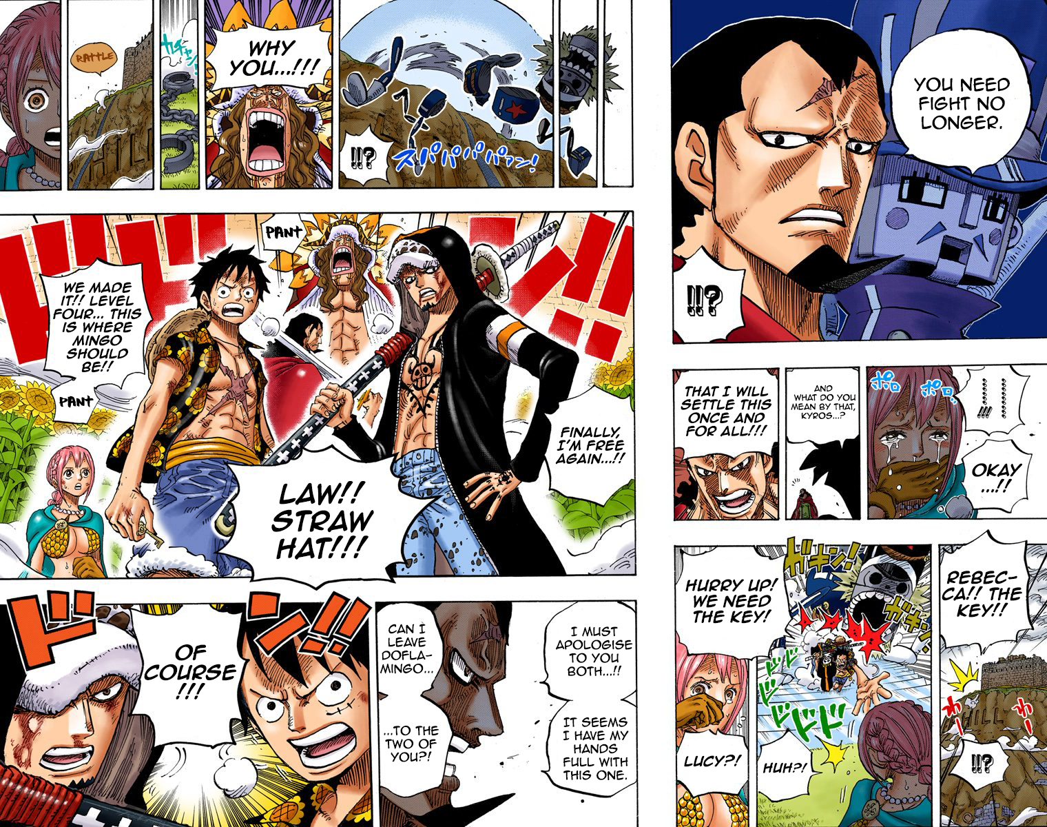 One Piece (Official Colored) Chapter 757 page 16 - 