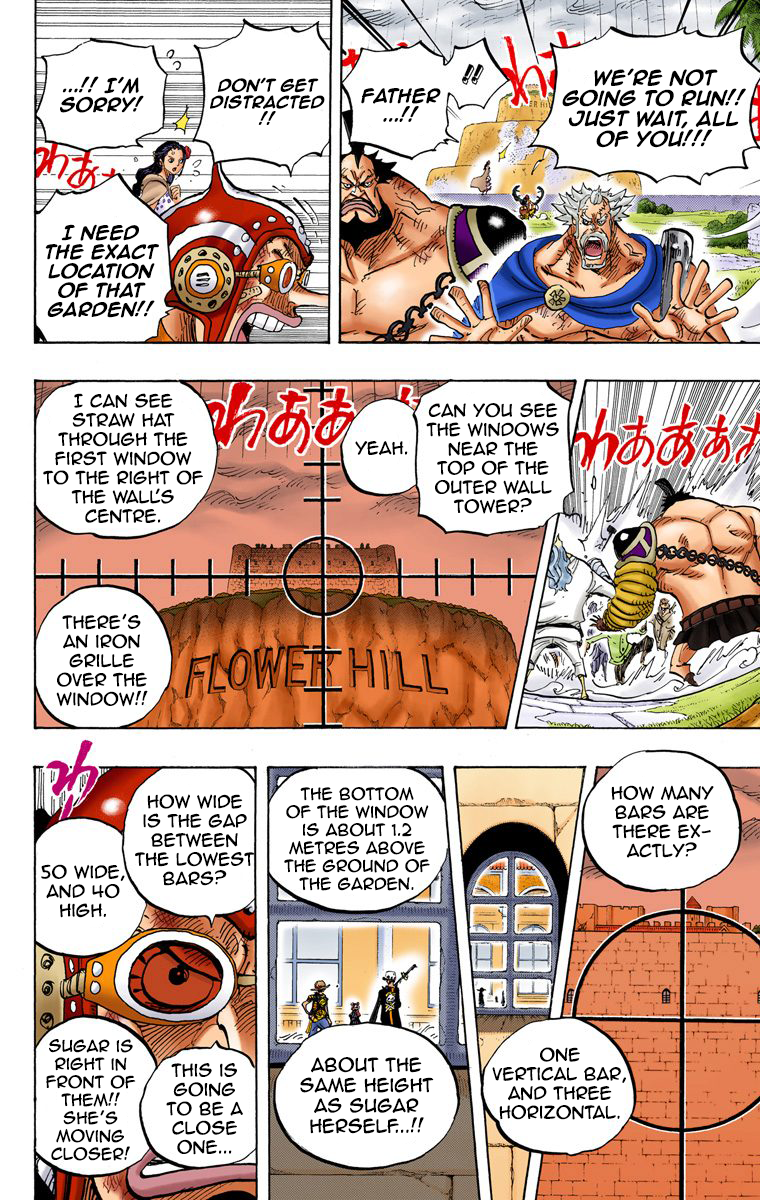 One Piece (Official Colored) Chapter 758 page 11 - 