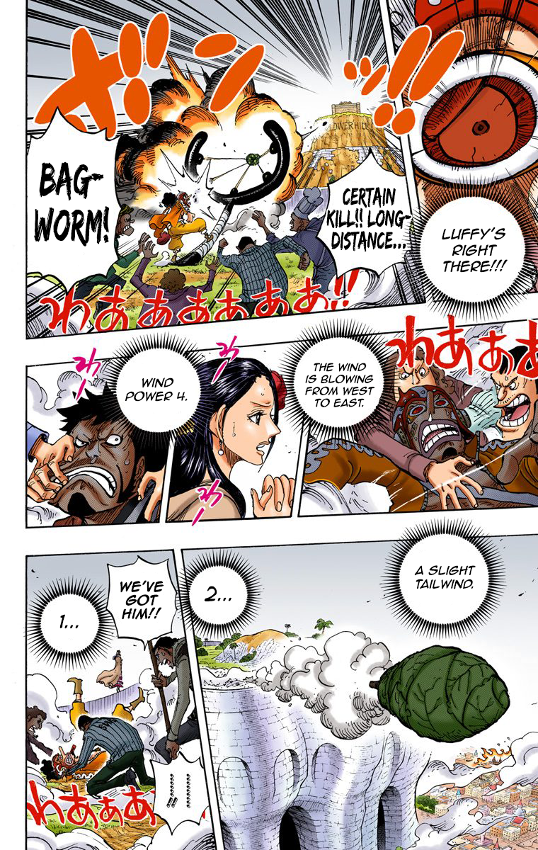 One Piece (Official Colored) Chapter 758 page 13 - 