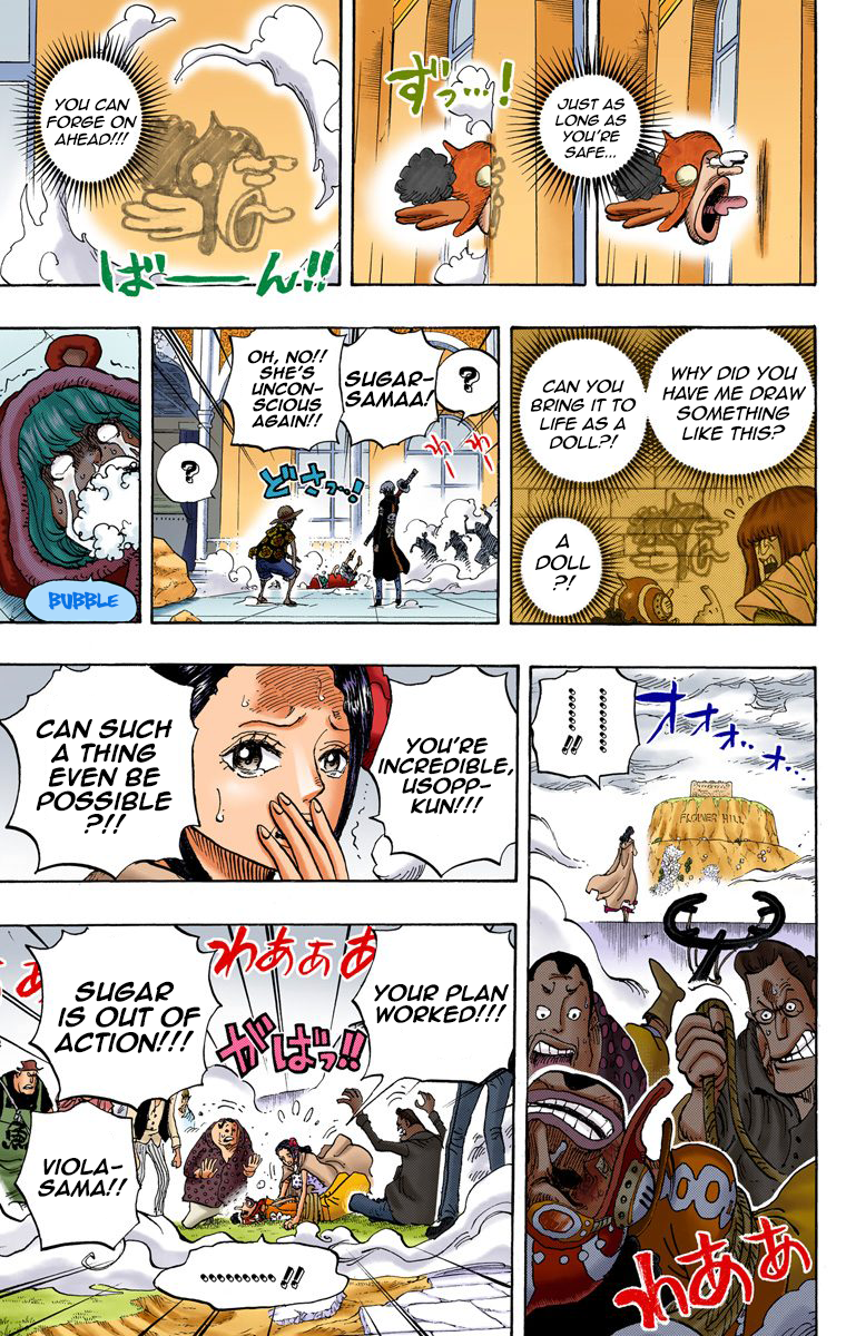 One Piece (Official Colored) Chapter 758 page 16 - 