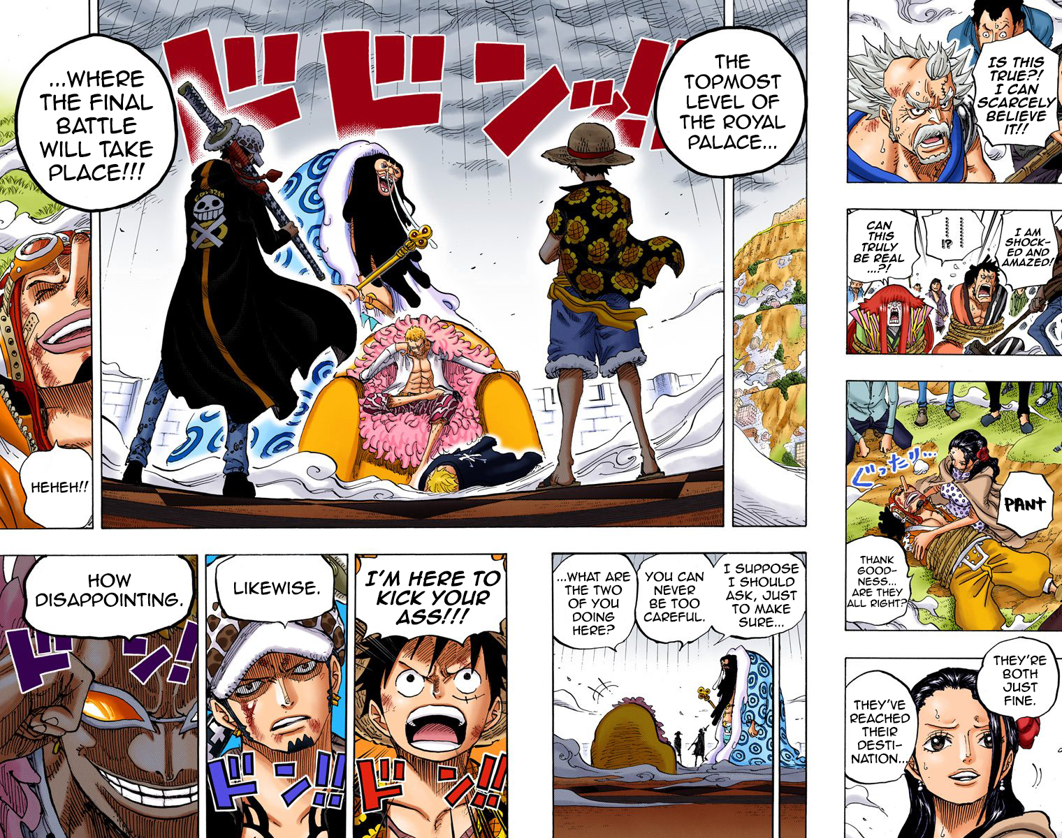 One Piece (Official Colored) Chapter 758 page 17 - 