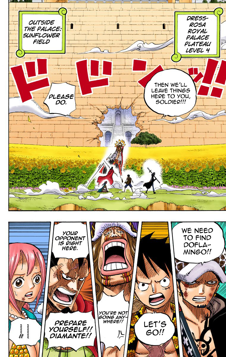 One Piece (Official Colored) Chapter 758 page 3 - 