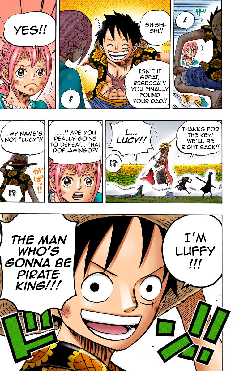 One Piece (Official Colored) Chapter 758 page 4 - 