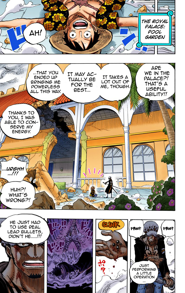 One Piece (Official Colored) Chapter 758 page 6 - 