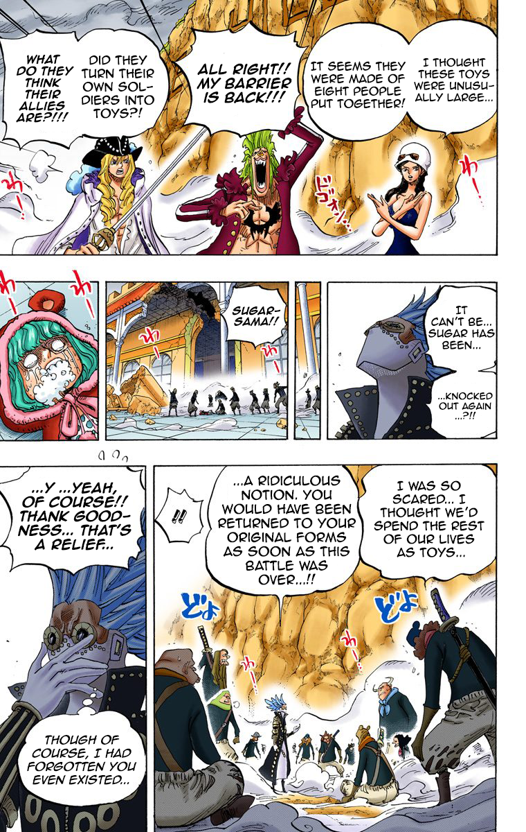 One Piece (Official Colored) Chapter 759 page 4 - 