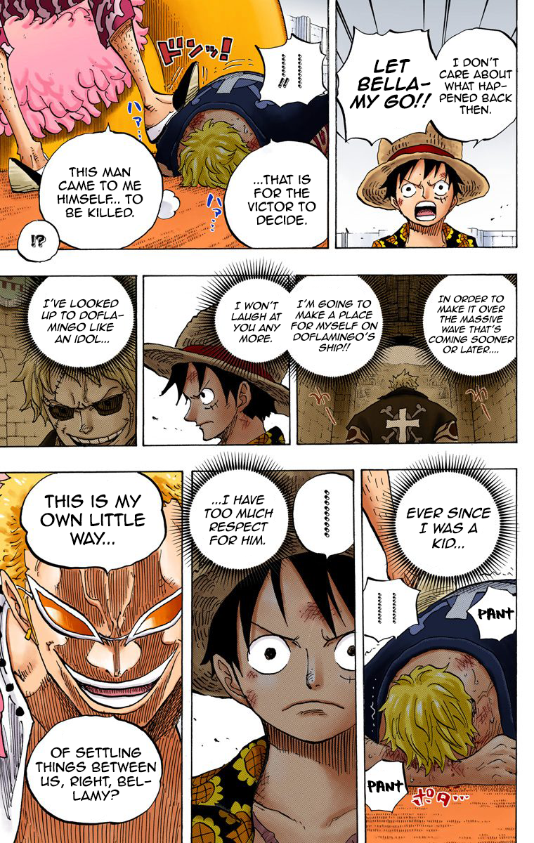 One Piece (Official Colored) Chapter 759 page 6 - 