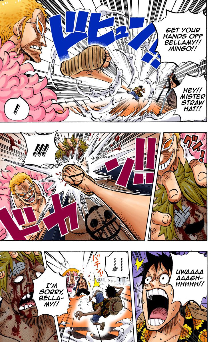 One Piece (Official Colored) Chapter 759 page 8 - 