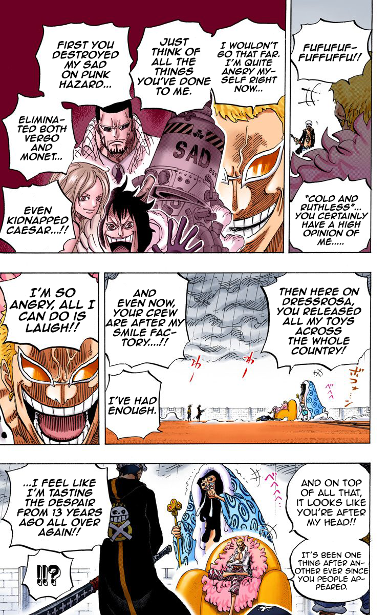 One Piece (Official Colored) Chapter 759 page 10 - 