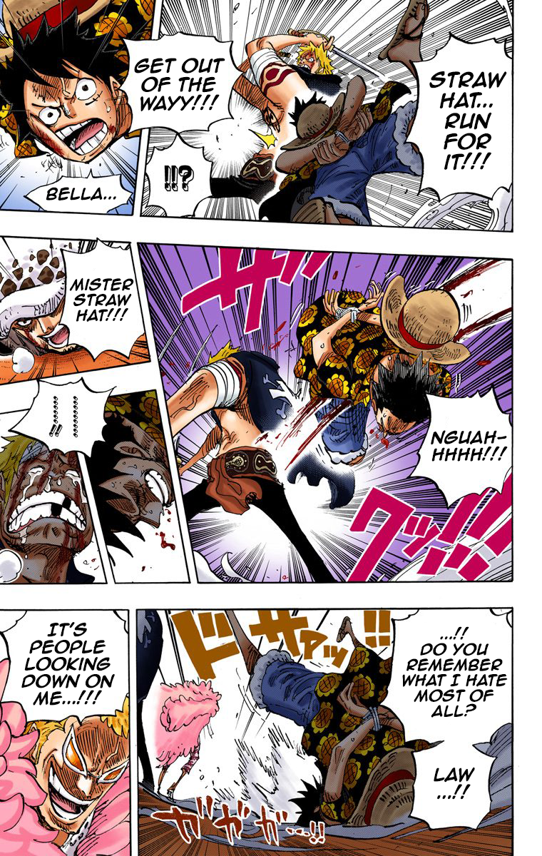 One Piece (Official Colored) Chapter 760 page 11 - 