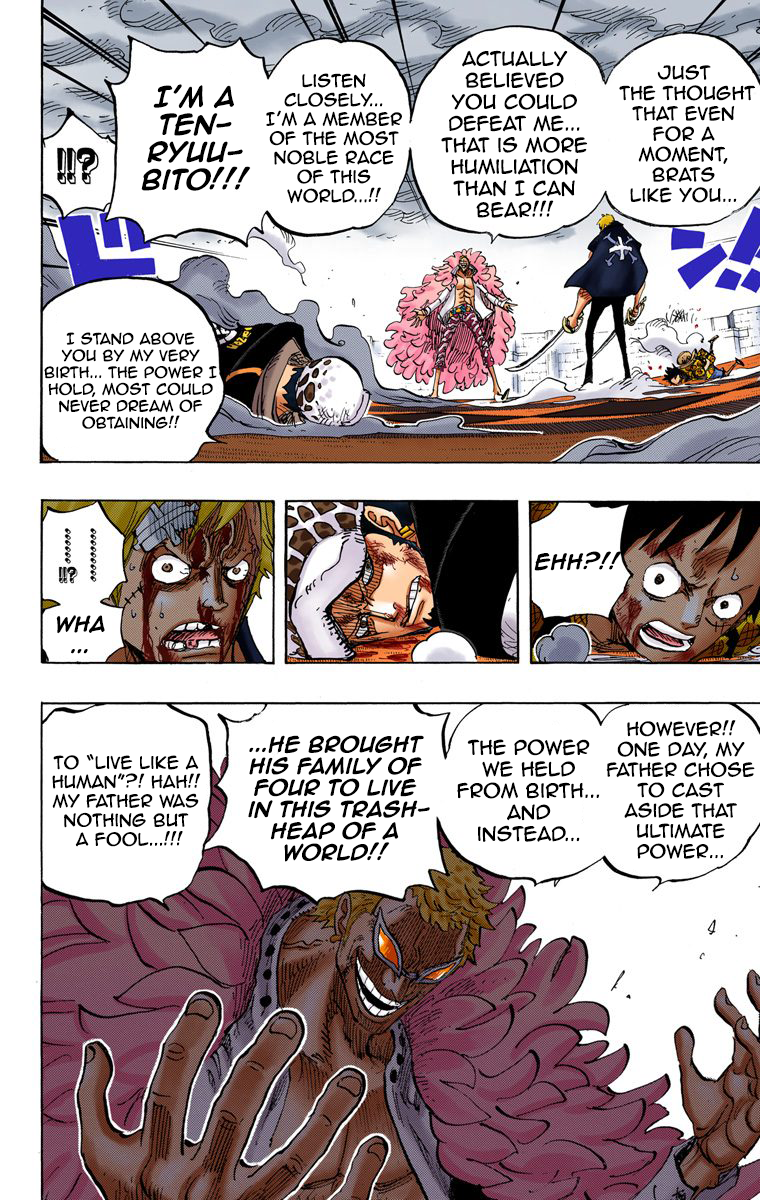 One Piece (Official Colored) Chapter 760 page 12 - 
