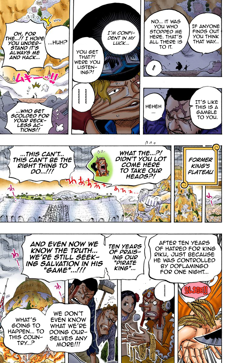 One Piece (Official Colored) Chapter 760 page 4 - 