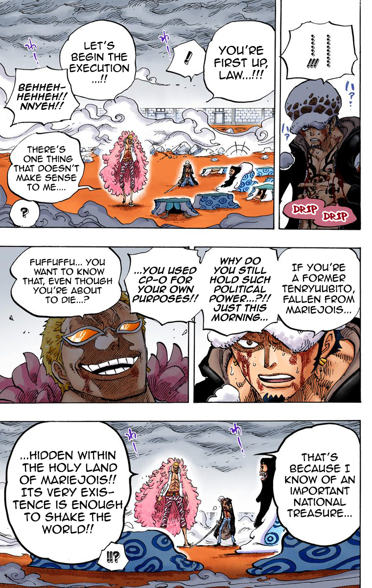 One Piece (Official Colored) Chapter 761 page 8 - 