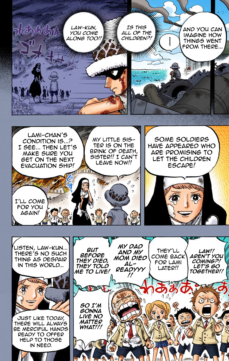 One Piece (Official Colored) Chapter 762 page 12 - 