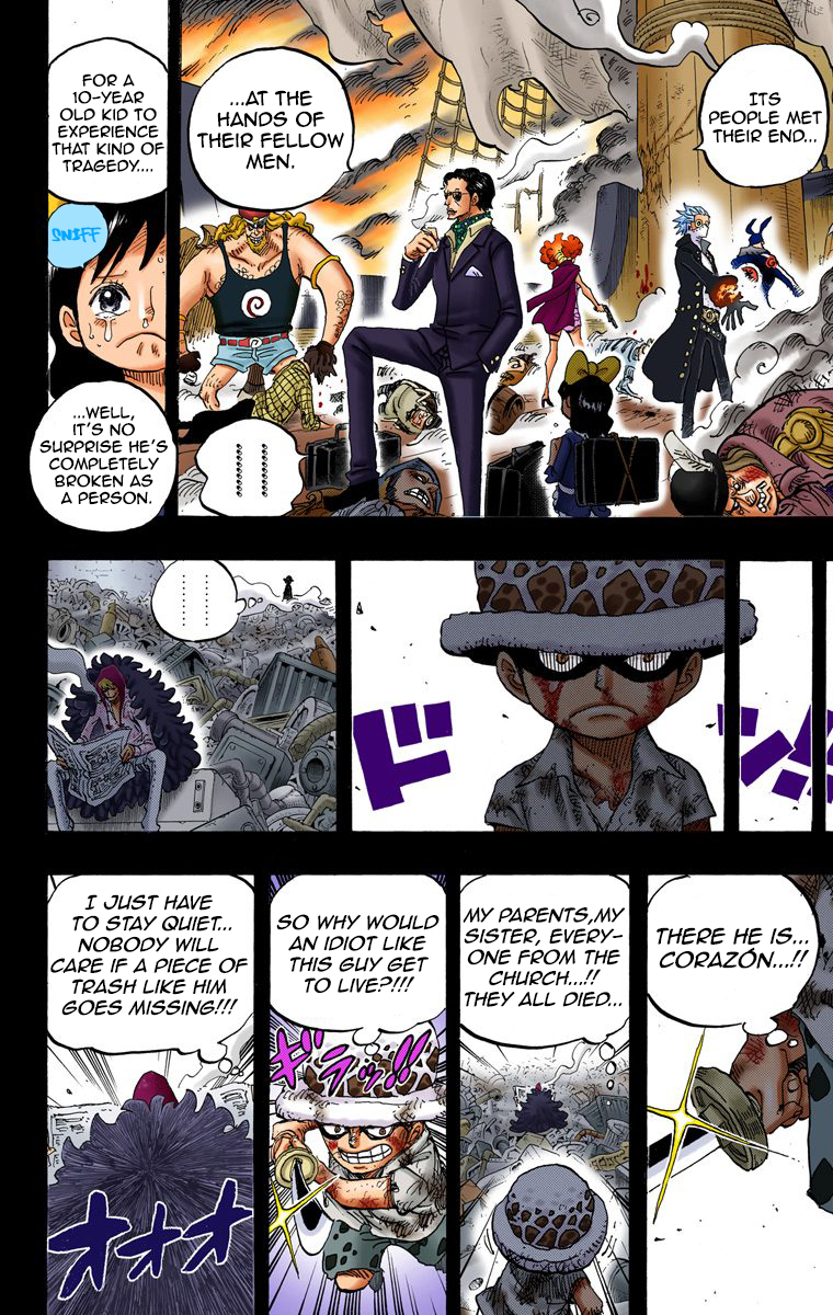 One Piece (Official Colored) Chapter 762 page 16 - 