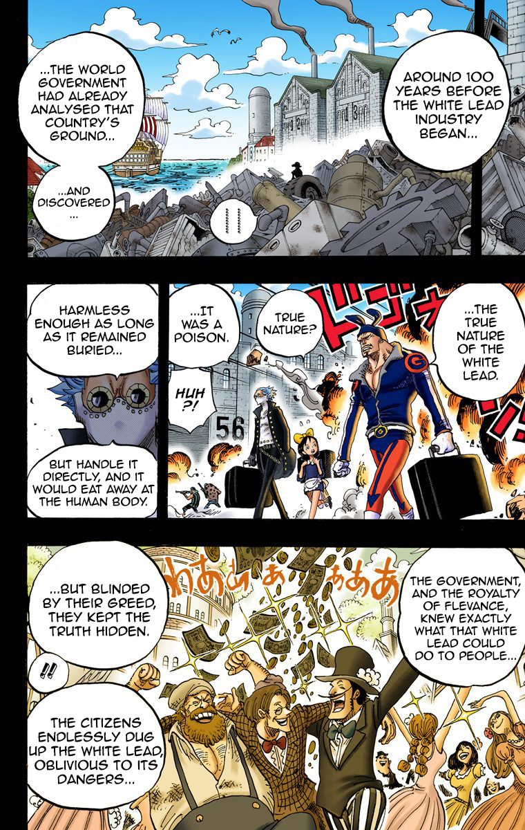 One Piece (Official Colored) Chapter 762 page 8 - 