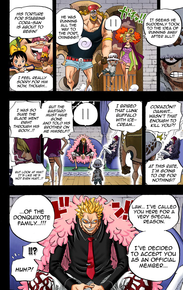 One Piece (Official Colored) Chapter 763 page 11 - 