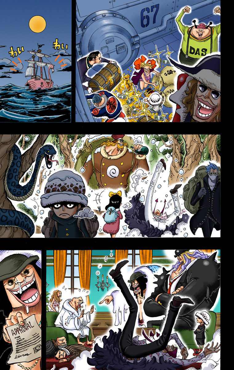 One Piece (Official Colored) Chapter 763 page 14 - 