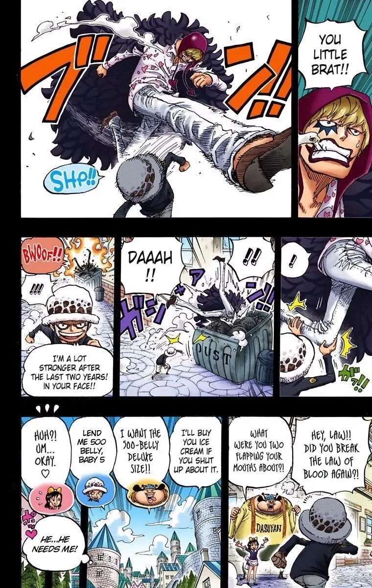 One Piece (Official Colored) Chapter 764 page 17 - 