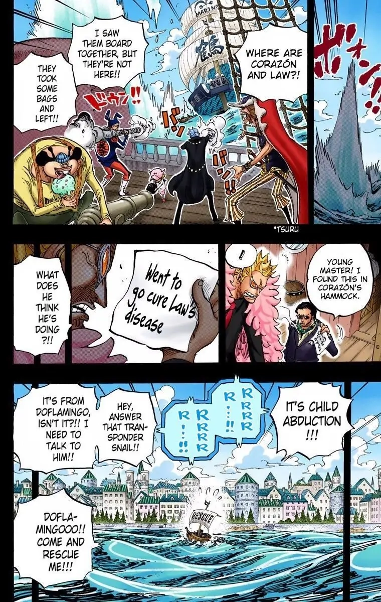 One Piece (Official Colored) Chapter 764 page 19 - 