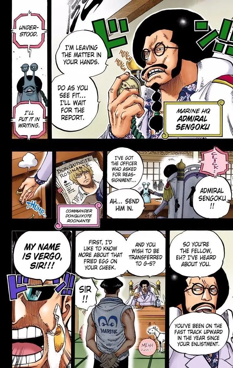 One Piece (Official Colored) Chapter 764 page 21 - 