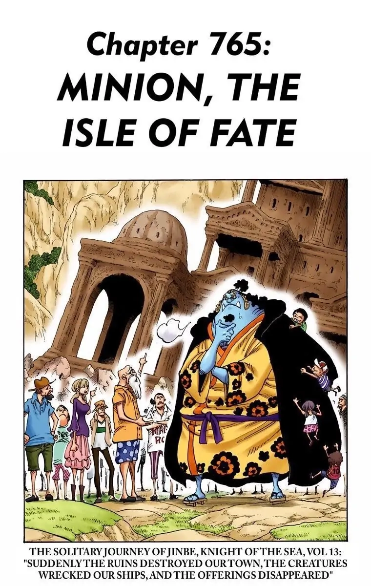 One Piece (Official Colored) Chapter 765 page 1 - 