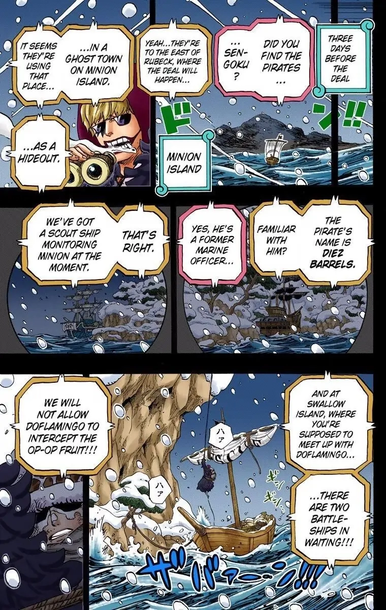 One Piece (Official Colored) Chapter 765 page 11 - 