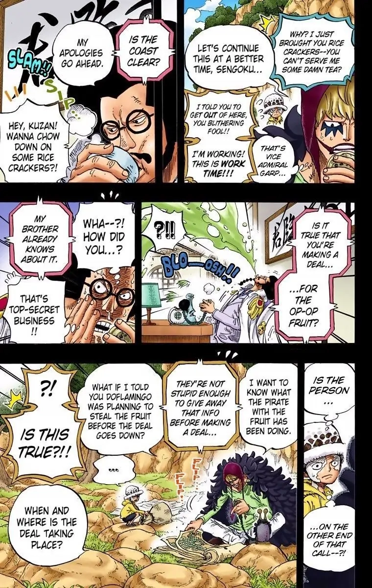 One Piece (Official Colored) Chapter 765 page 7 - 