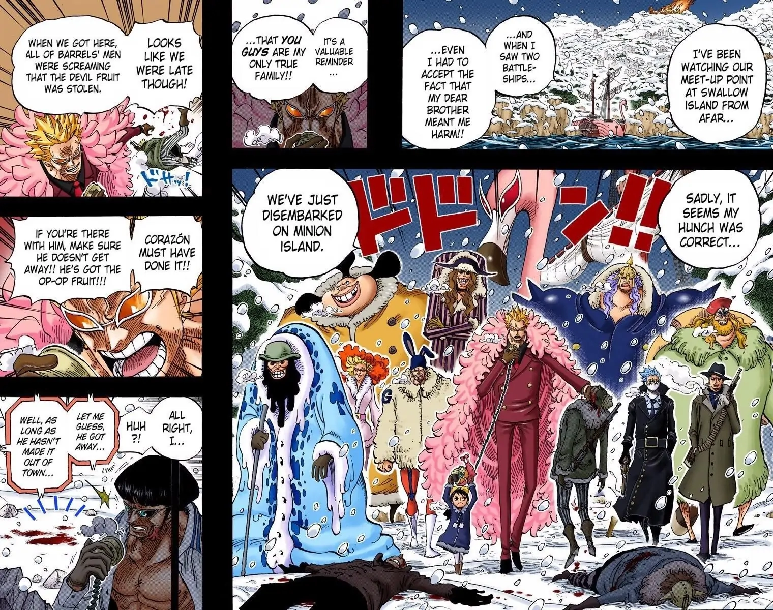 One Piece (Official Colored) Chapter 766 page 14 - 
