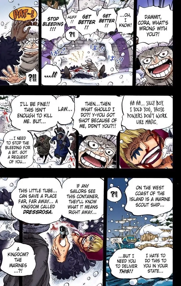 One Piece (Official Colored) Chapter 766 page 7 - 